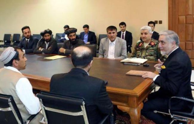 CEO Chairs High- Level Meeting on Uruzgan  Security Situation